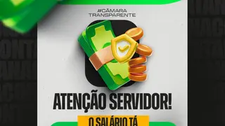 Câmara Municipal anuncia pagamento dos salários de junho aos servidores