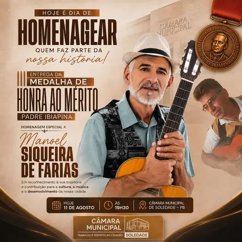 Hoje é dia de celebrar uma história construída com talento, dedicação e amor pela nossa...