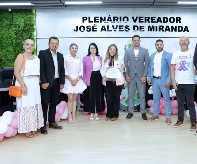 Câmara de Soledade homenageia profissionais em Sessão Solene do Outubro Rosa