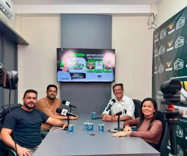 Vereadores de Soledade debatem ações municipais em edição especial do Podcast 'Câmara em Ação'