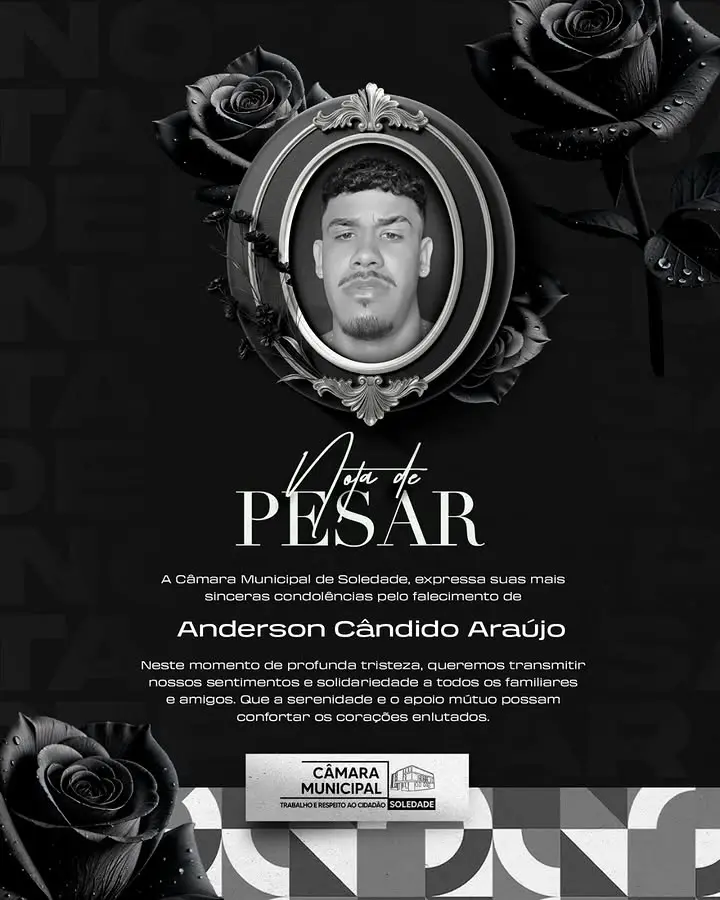 🖤 NOTA DE PESAR