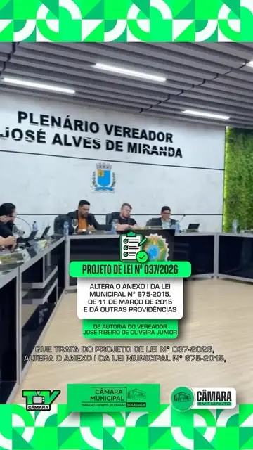 Câmara de Soledade divulga o Câmara em 1 Minuto
