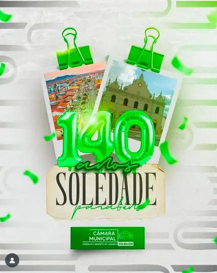 24 de Setembro – 140 anos de Soledade
