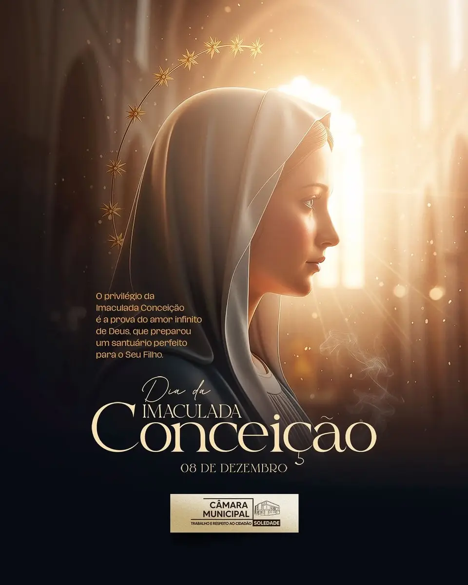 Câmara celebra Dia da Imaculada Conceição e reafirma compromisso com valores