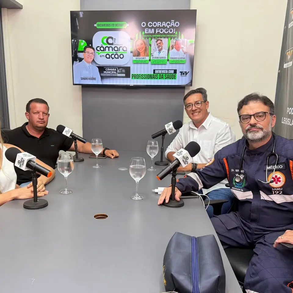 Câmara de Soledade: Especialistas debatem saúde do coração no Câmara em Ação