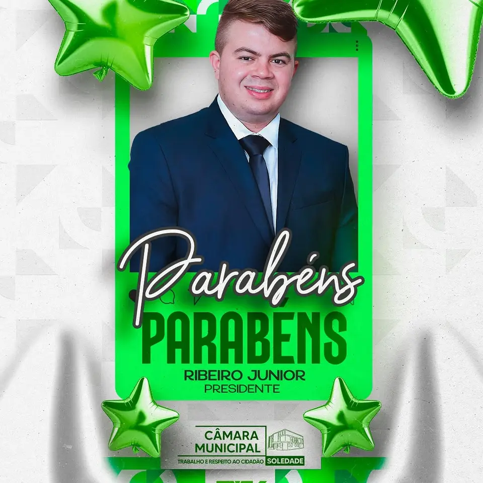 Câmara Municipal celebra aniversário do Presidente Ribeirinho Junior