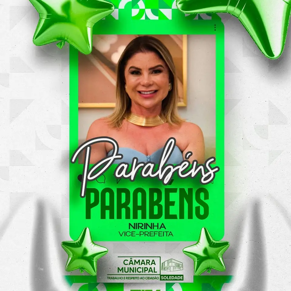 Câmara Municipal Parabeniza Vice-Prefeita Adriana Caetano (Nirinha)