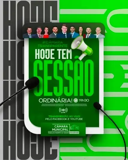 Hoje tem Sessão!
