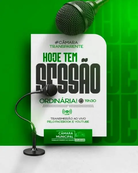 HOJE TEM SESSÃO!