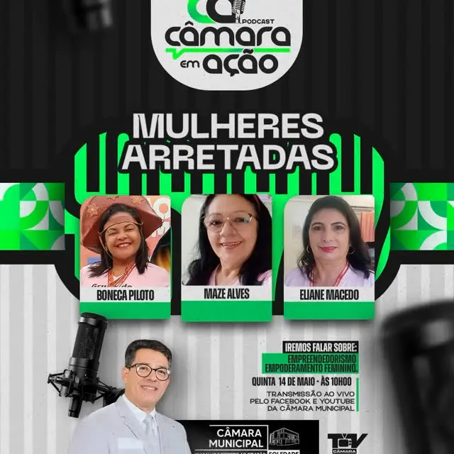 Podcast TV Câmara: Novo episódio na quinta-feira pelas redes sociais