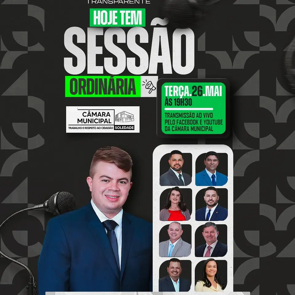 Sessão da Câmara reforça diálogo e compromisso com a população