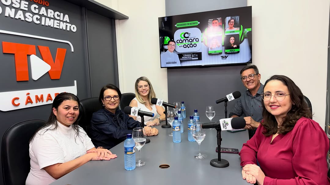 🎙️✨ Podcast Câmara em Ação de hoje!